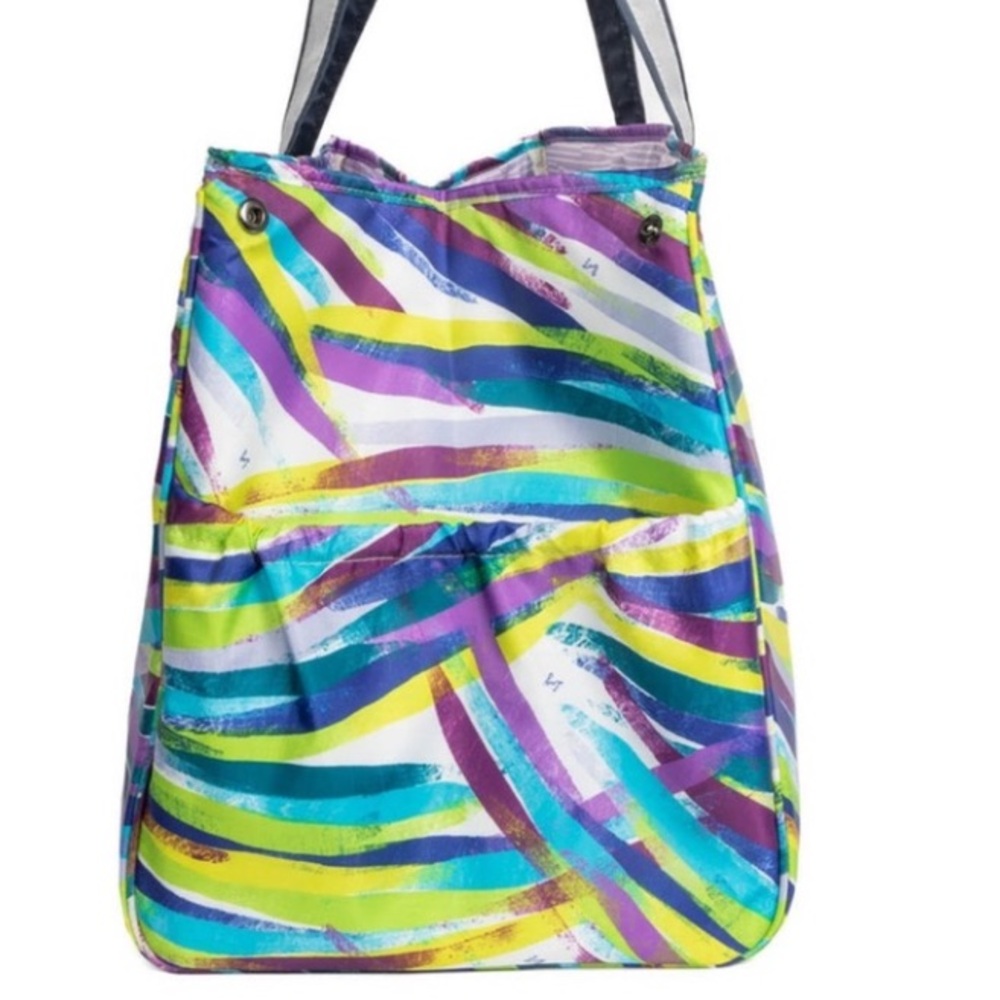 Lug Rover XL Carry-All Tote 🖌️🏳️🌈Brushstrokes Multi - Picture 3 of 8
